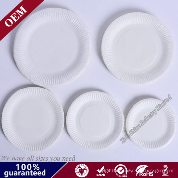 Custom Logo Eco Friendly Compostable and Disposable Cake Paper Plate